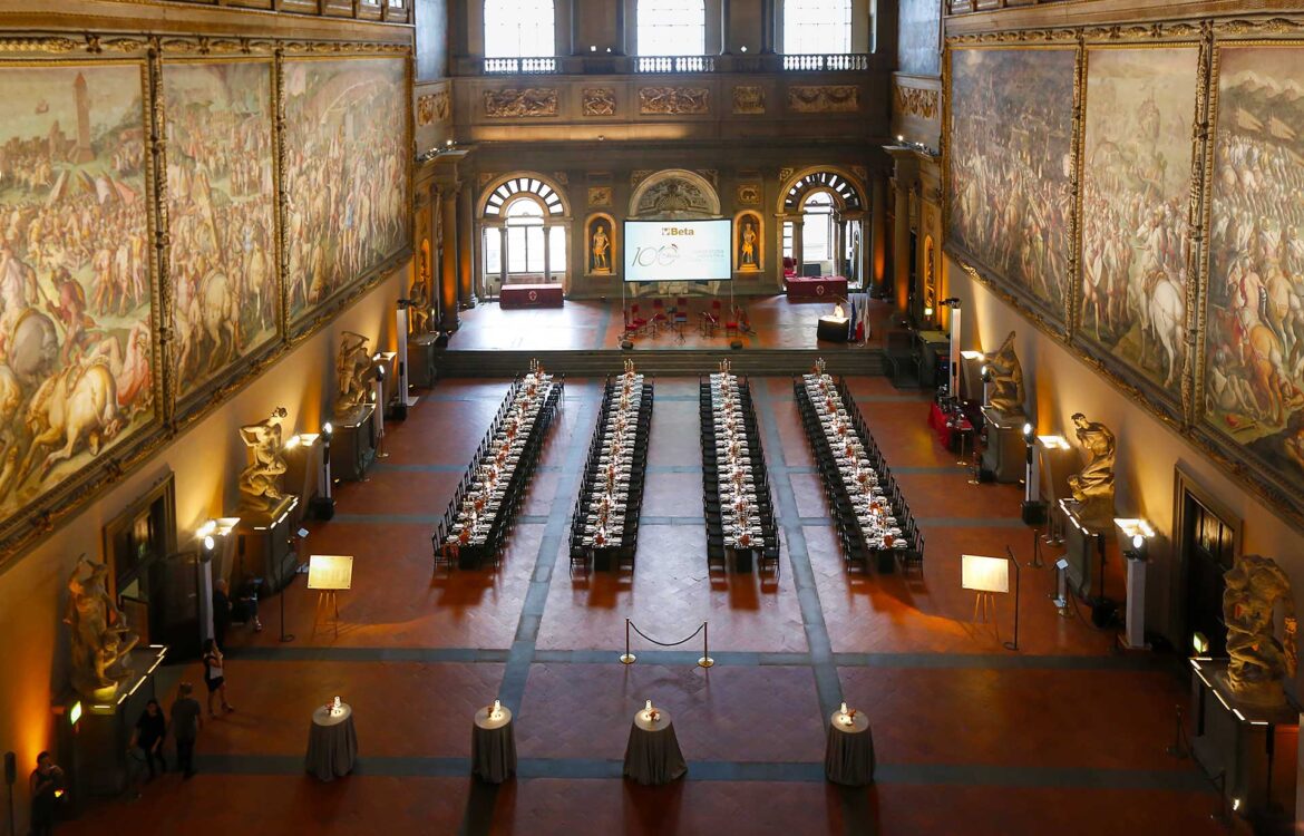 Gala dinner in Palazzo Vecchio