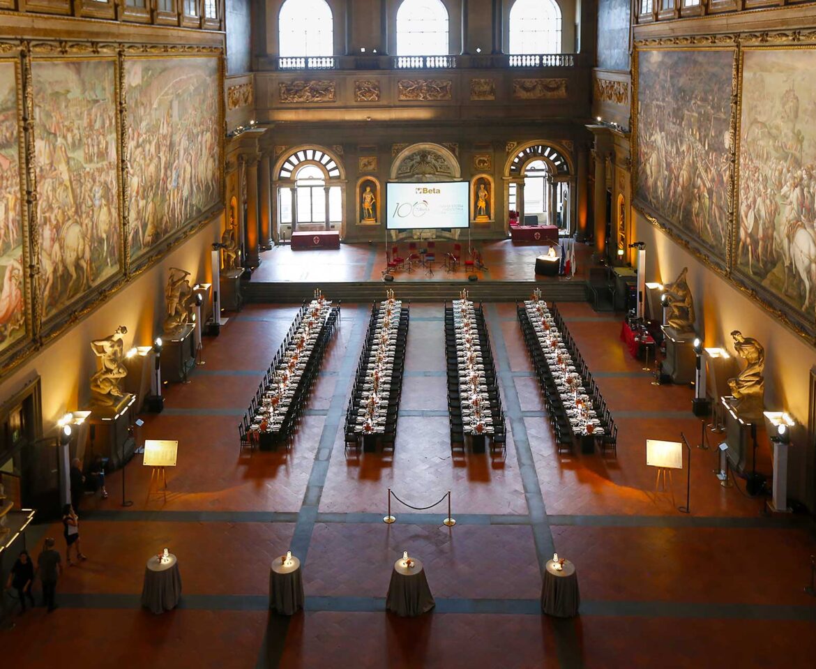 Gala dinner in Palazzo Vecchio