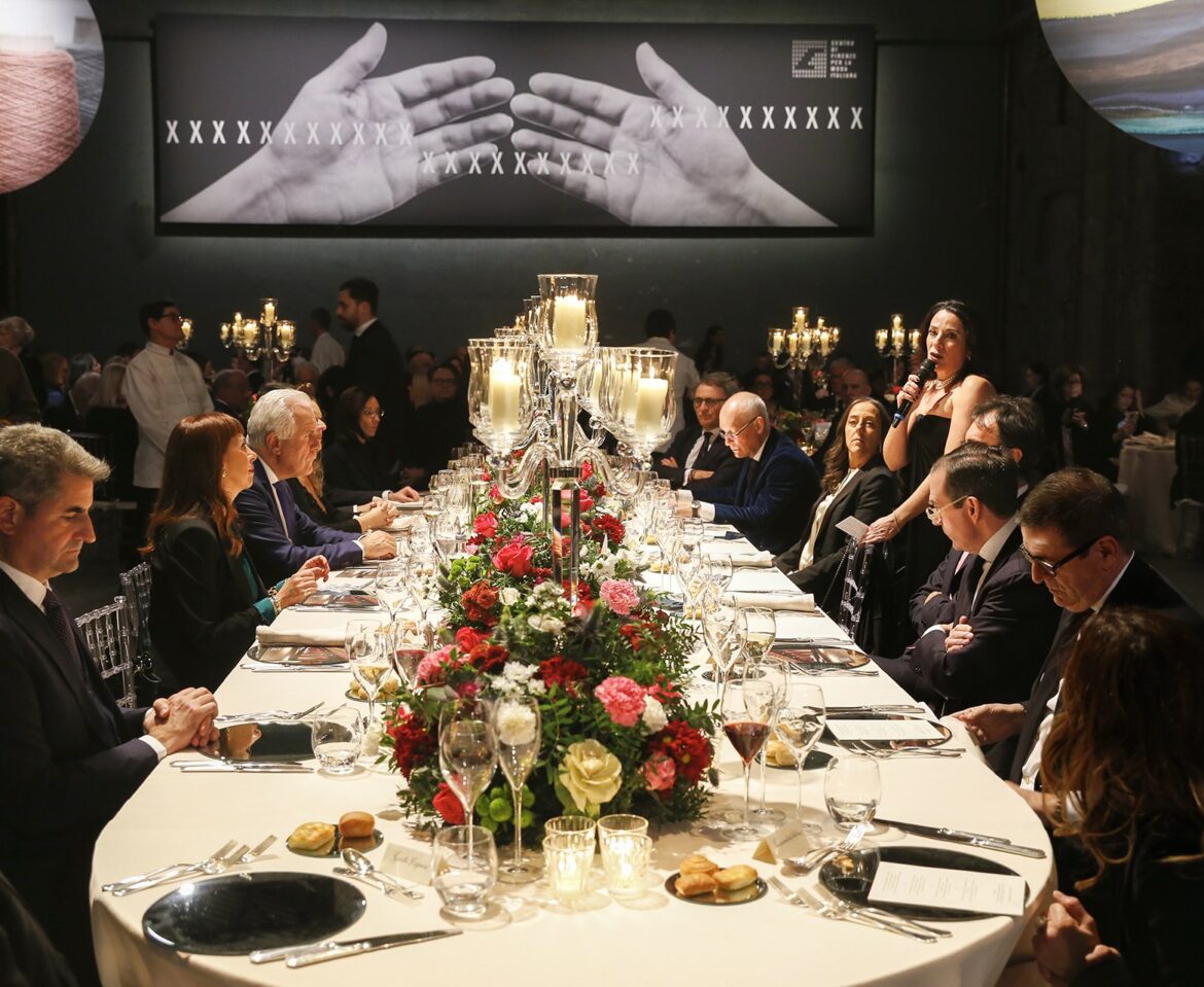 Pitti Uomo 107-Cena di gala CFMI alla Stazione Leopolda